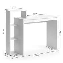 Scrivania Scaffale“ bianco