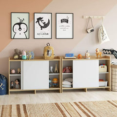 Armadietto Credenza per Bambini con Ante scorrevoli