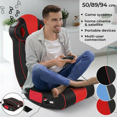 Sedia Multimediale Dondolo Gaming Poltrona Pieghevole