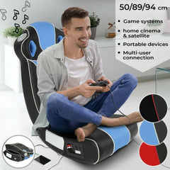 Sedia Multimediale Dondolo Gaming Poltrona Pieghevole