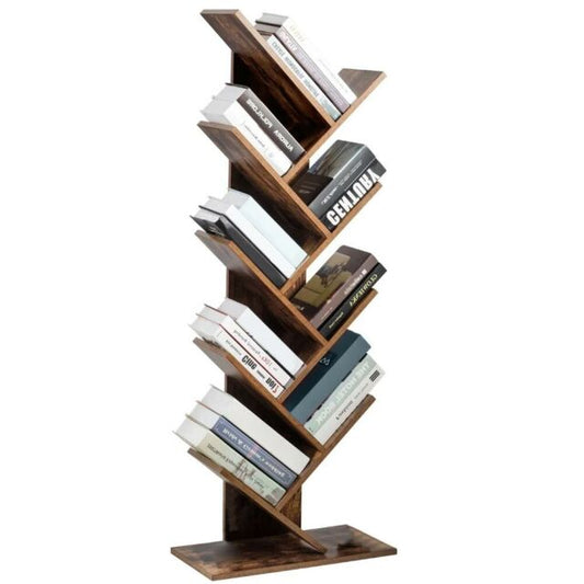 Libreria Design Moderno Industriale Scaffale 10 Ripiani