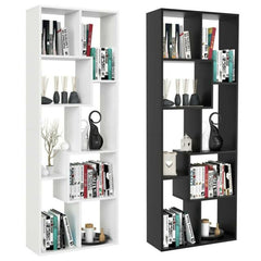 Libreria Scaffale a 5 Ripiani Autoportante Mensole per Casa 60×24×160cm Bianco