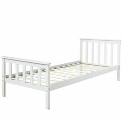 letto per bambini singola struttura letto in legno massello 90x200 cm